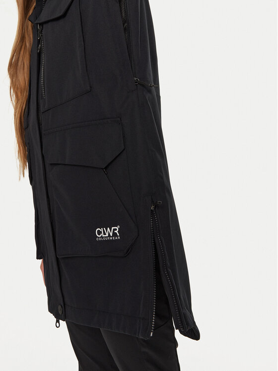 Colourwear Colourwear Μπουφάν για σκι Gritty Parka W 7010316 Μαύρο Regular Fit