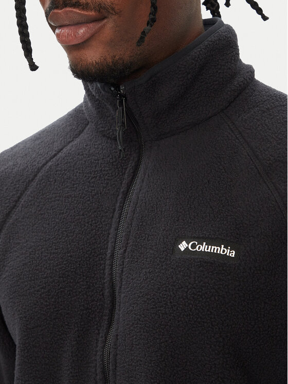 Columbia Columbia Fleecová mikina Timber Crest™ MTR 2176101 Černá Regular Fit