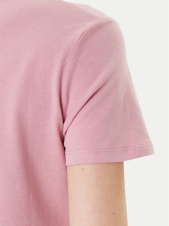 Guess Guess Tricou O5RI01 KBBU1 Roz Regular Fit
