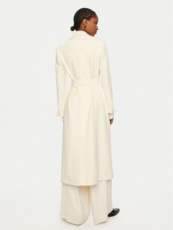 MAX&Co. MAX&Co. Cappotto di lana 2516011051200 Écru Regular Fit