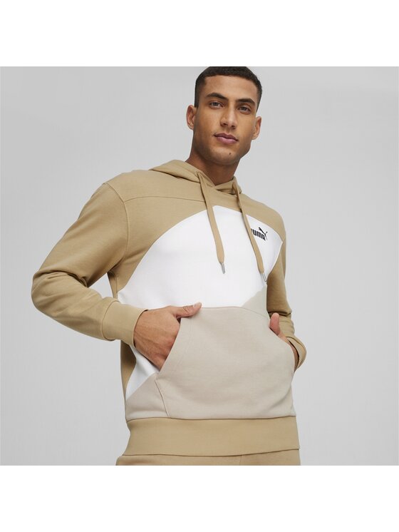 Puma Puma Bluza 678931 Beżowy Regular Fit