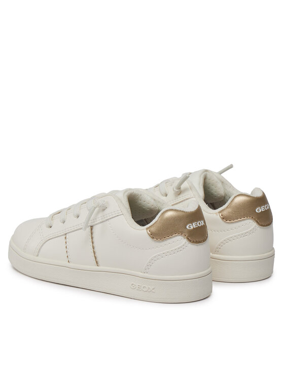Geox Geox Sneakersy J Eclyper Girl J36LRC 000BC C0588 S Biały