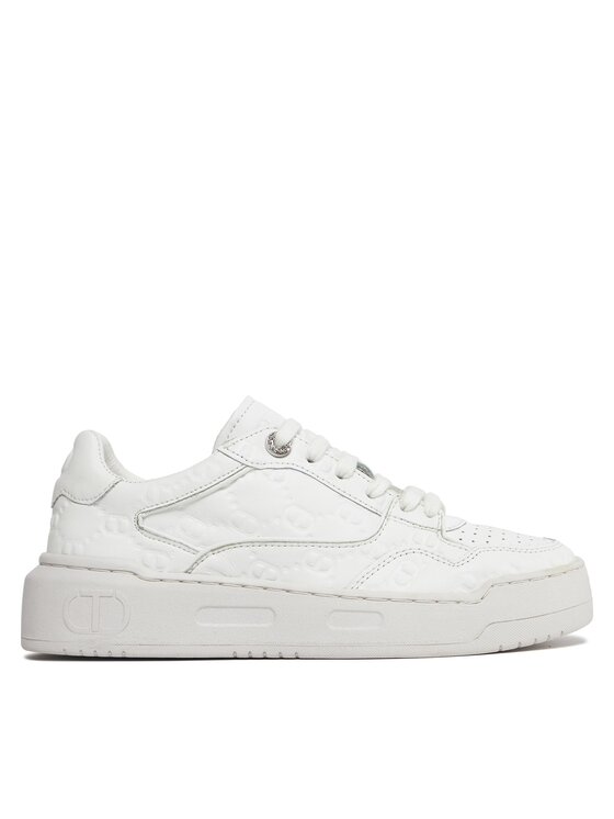 TWINSET Sneakersy 232TCP260 Biela
