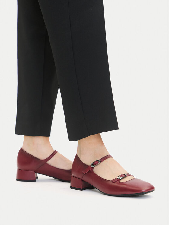 Hispanitas Hispanitas Halbschuhe HI254207 Dunkelrot