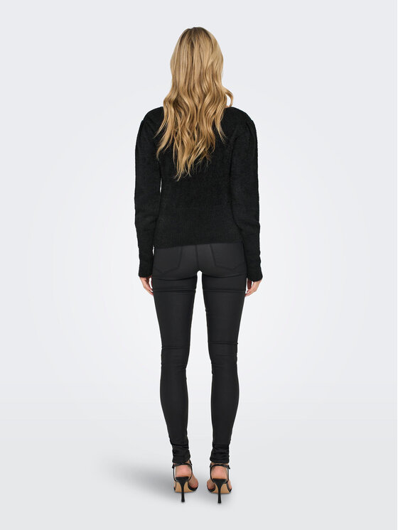ONLY ONLY Maglione Lella 15260678 Nero Slim Fit