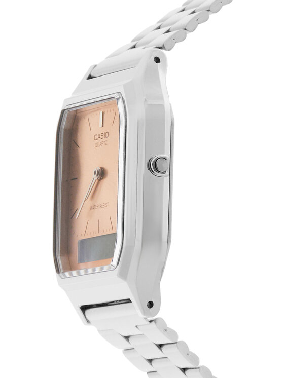 Casio Casio Zegarek Vintage AQ-230A-4AMQYES Srebrny