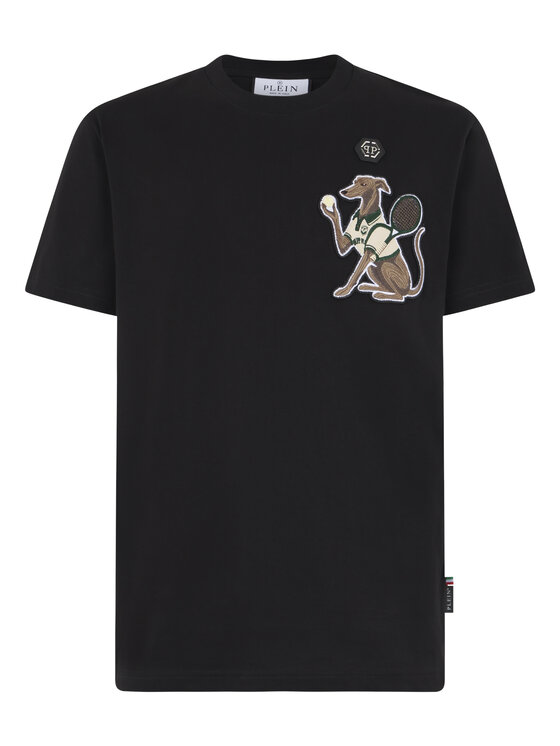 PHILIPP PLEIN PHILIPP PLEIN T-Shirt 30557 Czarny Regular Fit