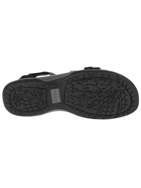 Skechers Skechers Sandały Skechers Reggae Slim–Takes Two Czarny