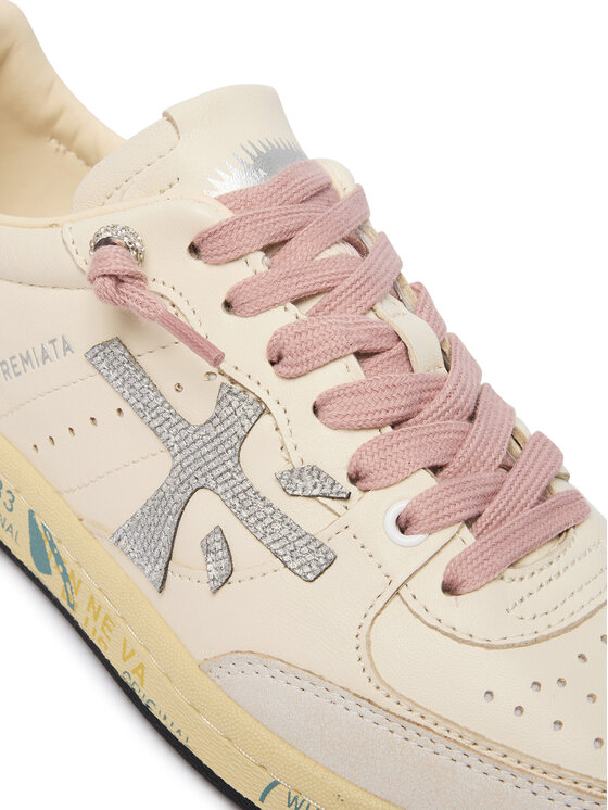 Premiata Premiata Sneakersy Bsktclad Bskt Clayd Var 8467 Kremowy