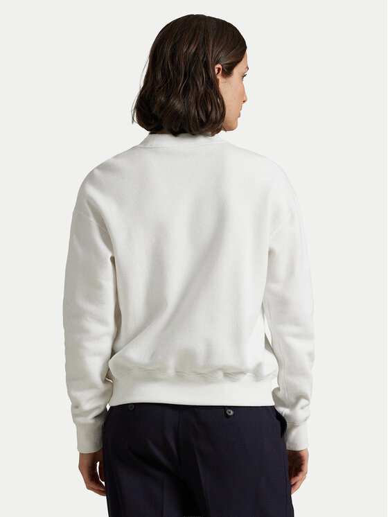 Polo Ralph Lauren Polo Ralph Lauren Mikina 211971697001 Bílá Relaxed Fit