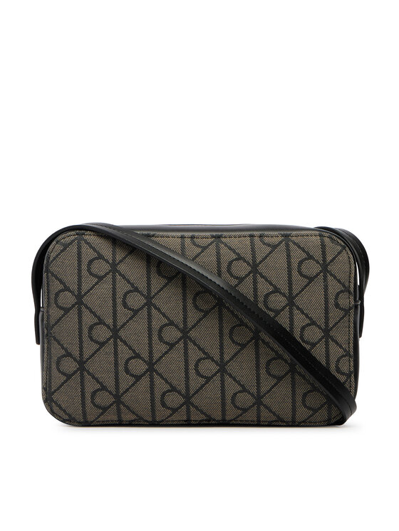 Calvin Klein Calvin Klein Rankinė Emblem Trio Pebble Shoulder Bag LV04F3533G Ruda