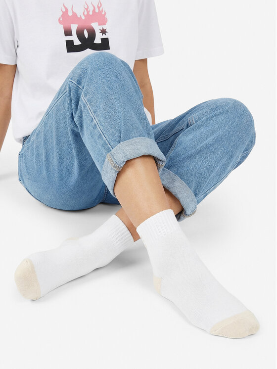 DC Shoes DC Shoes Īsās zeķes AS_DC_03Z_SS25 (3-PACK) Balts