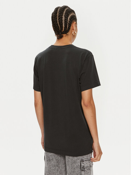 PINKO Pinko T-shirt Tiramisu 104269 A25Z Crna Reglan Fit