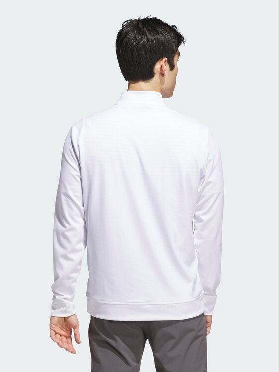 adidas adidas Bluza ULTIMATE365 CLASSIC QUARTER-ZIP Biały Regular Fit