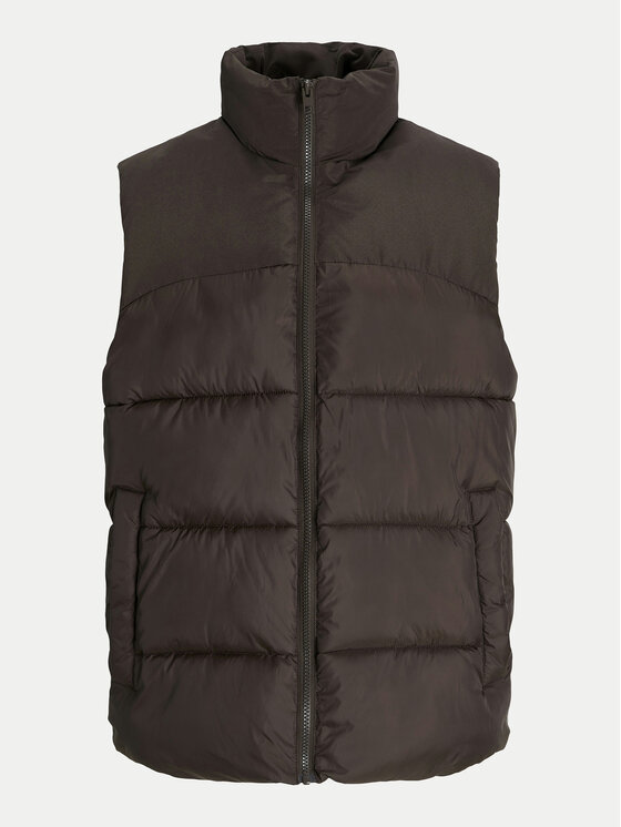 Jack&Jones Jack&Jones Αμάνικο Μπουφάν Moon 12256860 Μαύρο Regular Fit