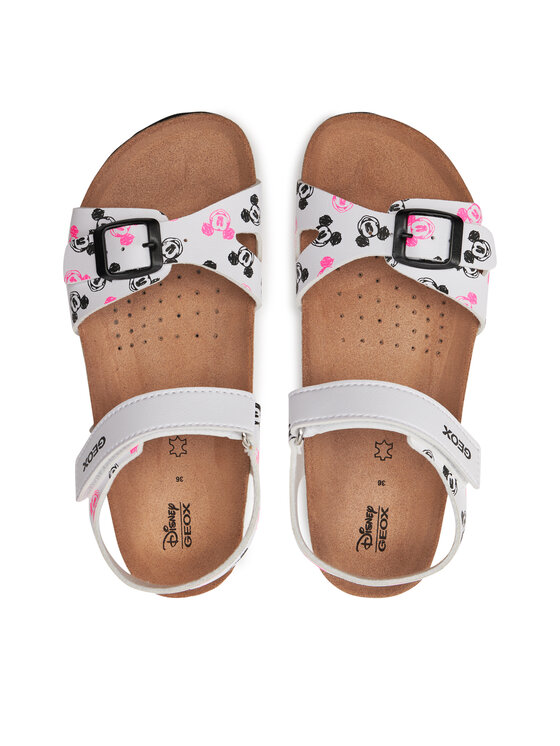 Geox Geox Sandale J Adriel Girl J158MC 00004 C0404 D Bijela