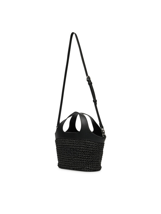 TOUS TOUS Handtasche Lirio Rafia 2002205351 Schwarz