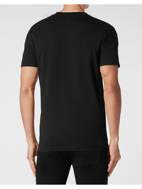 PHILIPP PLEIN PHILIPP PLEIN T-Shirt 9901 Czarny Regular Fit