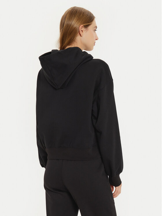 Champion Champion Μπλούζα 117539 Μαύρο Loose Fit