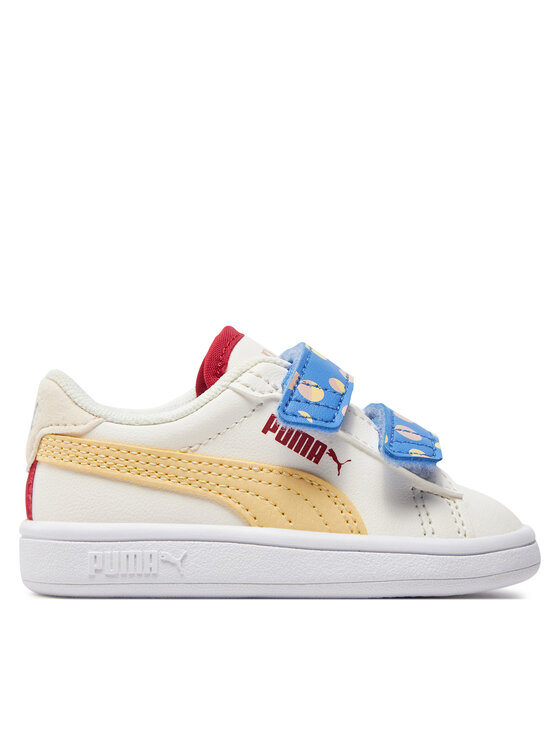 Puma Snīkeri Smash 3.0 Summer Camp 395605 01 Balts