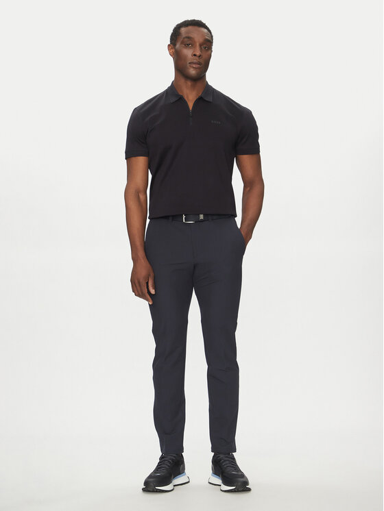 BOSS BOSS Polo majica Philix Pima 50538177 Mornarsko modra Regular Fit