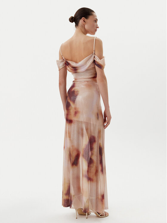 Eleh Eleh Abendkleid ESS250125 Beige Regular Fit
