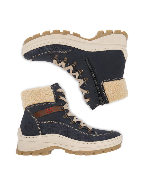 Rieker Rieker Schnürschuhe CEO-X9338-14 Dunkelblau