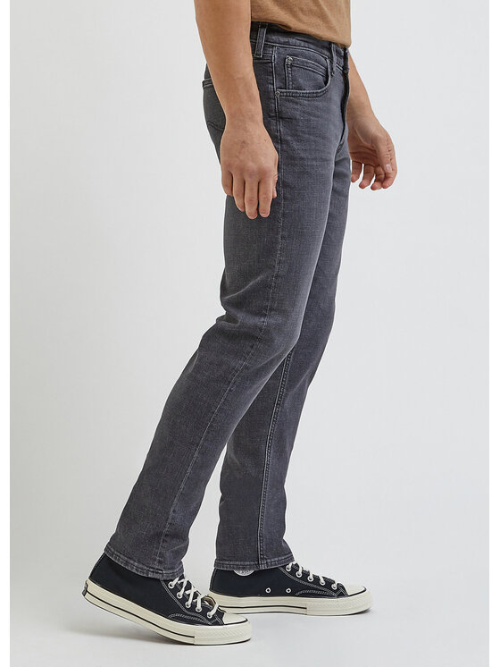 Lee Lee Jeansy DAREN ZIP FLY Niebieski Straight Fit