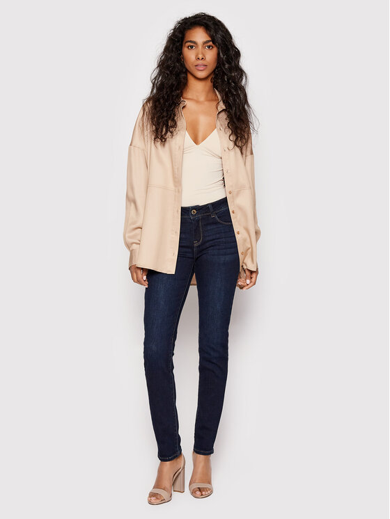 Morgan Morgan Jeans 211-POM.P Dunkelblau Slim Fit