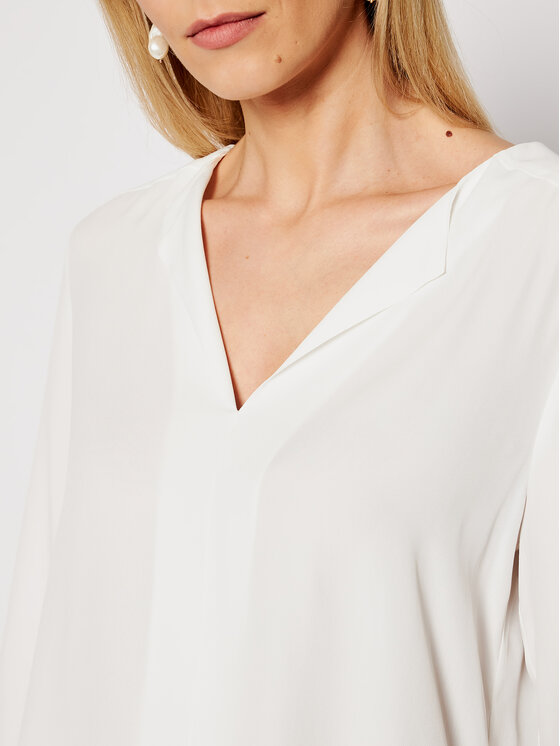 Marella Marella Blúzka Minetta 31112611200 Biela Regular Fit