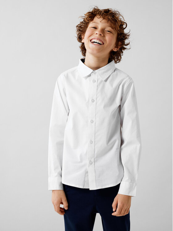 NAME IT NAME IT Camicia 13169166 Bianco Regular Fit