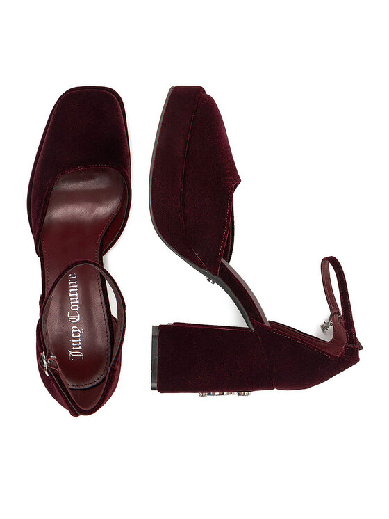 Juicy Couture Juicy Couture Обувки на ток EO-W2SH59501A Бордо