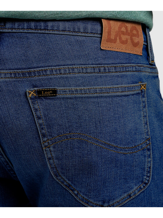 Lee Lee Jeansy 112360204 Niebieski Slim Fit