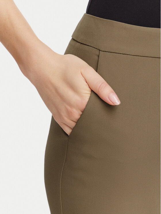 HUGO HUGO Spodnie materiałowe Hagonia-1 50539991 Brązowy jasny Slim Fit
