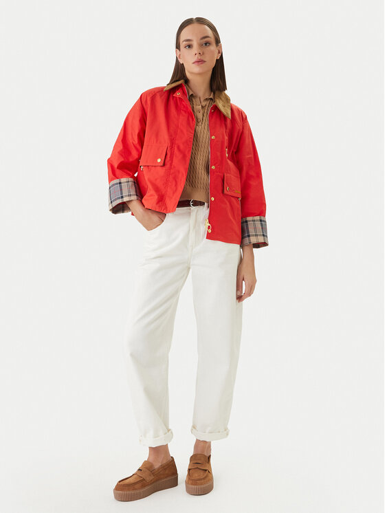 Barbour Barbour Prehodna jakna Mackworth LCA0398RE51 Rdeča Regular Fit