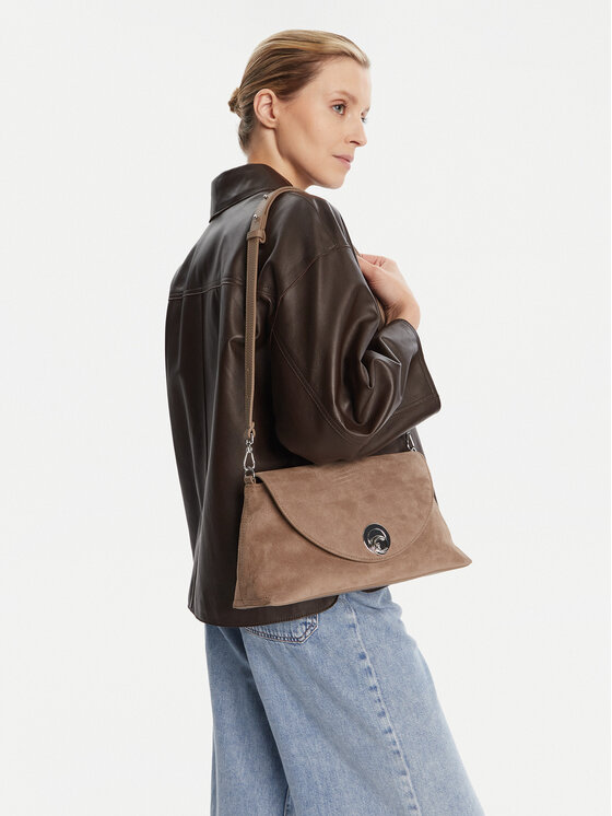 Coccinelle Coccinelle Käekott Toc Coccinellenikla Suede Bim E1 TOC 12 01 01 Beež
