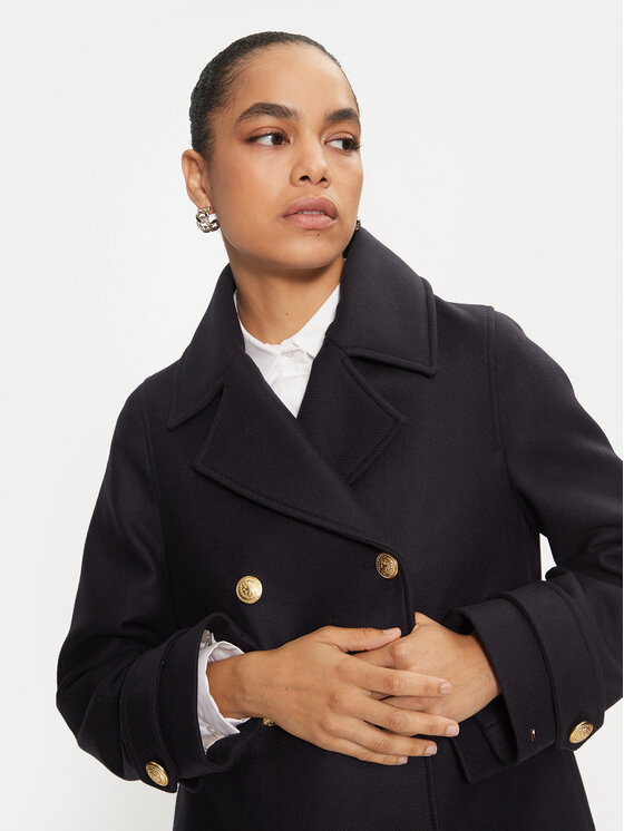 Tommy Hilfiger Tommy Hilfiger Übergangsjacke WW0WW42632 Dunkelblau Regular Fit
