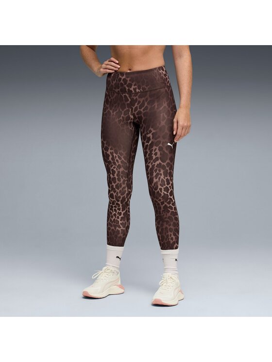 Puma Puma Legginsy 528515 Brązowy Regular Fit