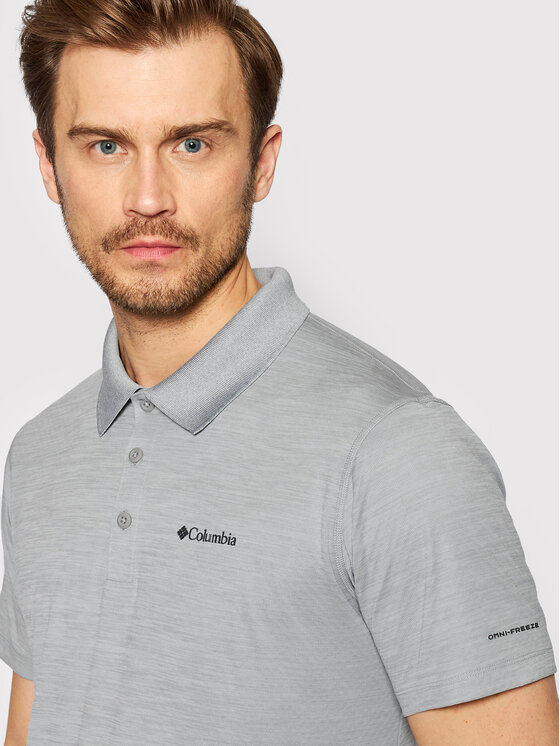 Columbia Columbia Funkčné tričko Zero Rules 1533303 Sivá Regular Fit