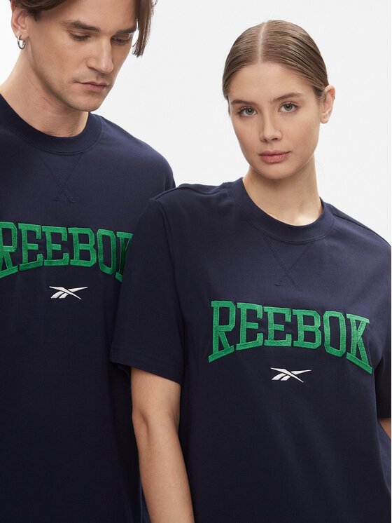 Reebok Reebok Tricou Classics Varsity T-Shirt HS9182 Bleumarin