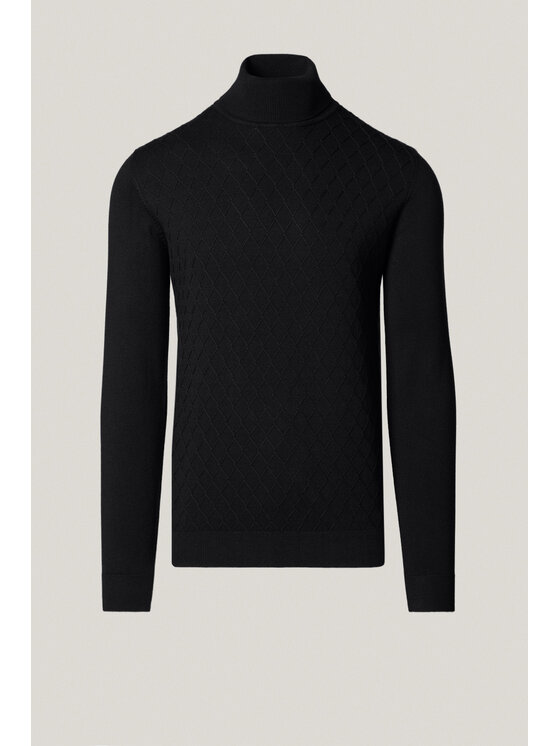 Próchnik Próchnik Sweter PM8 SW073225000128 Czarny Regular Fit