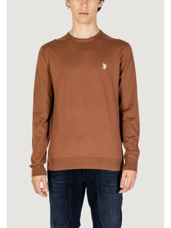 U.S. Polo Assn. U.S. Polo Assn. Πουλόβερ US40 173006 Μπεζ To Fit