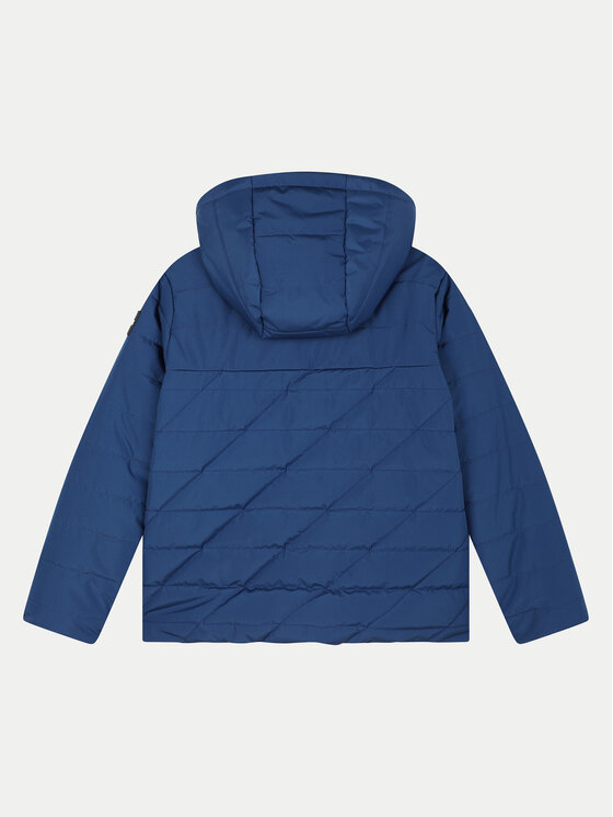 BOSS Boss Kurtka przejściowa J51245 S Niebieski Regular Fit