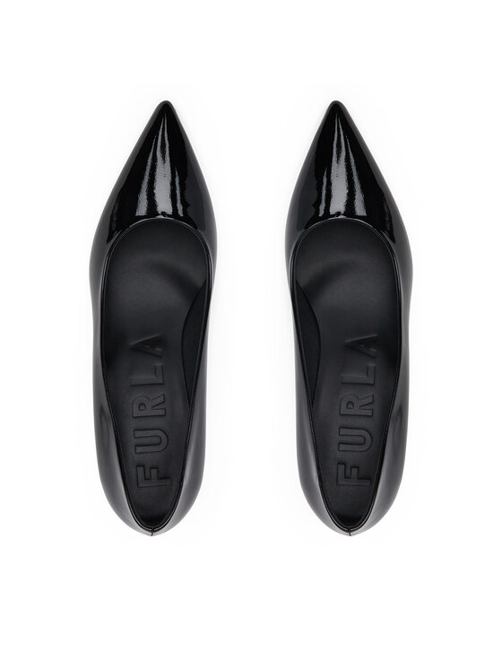 Furla Furla Pantofi cu toc subțire Essential Decollete T.60 YJ69FSN X70000 AL O6000 Negru
