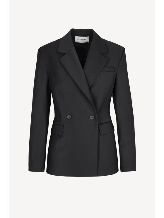 Castellani Castellani Marynarka Marynarka Denver Czarny Regular Fit