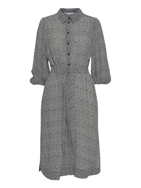 Fransa Fransa Kasdieninė suknelė 20611667 Juoda Regular Fit