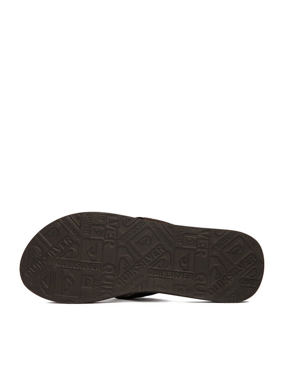 Quiksilver Quiksilver Japonki EO-DUNE CQ10036MGG Brązowy ciemny