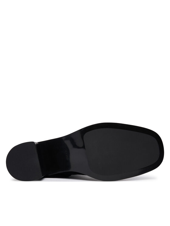 Calvin Klein Calvin Klein Stivaletti Block Heel Ank Boot Suede HW0HW03221 Nero