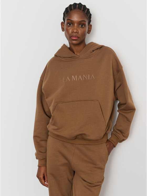 La Mania La Mania Bluza BROOK Brązowy Active Fit
