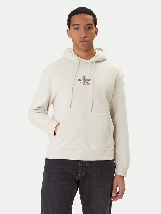 Calvin Klein Jeans Calvin Klein Jeans Pulóver LV04RD243G Bézs Regular Fit